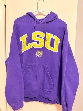 LSU Purple & Gold Hoodie - Collegiate Tigers Logo